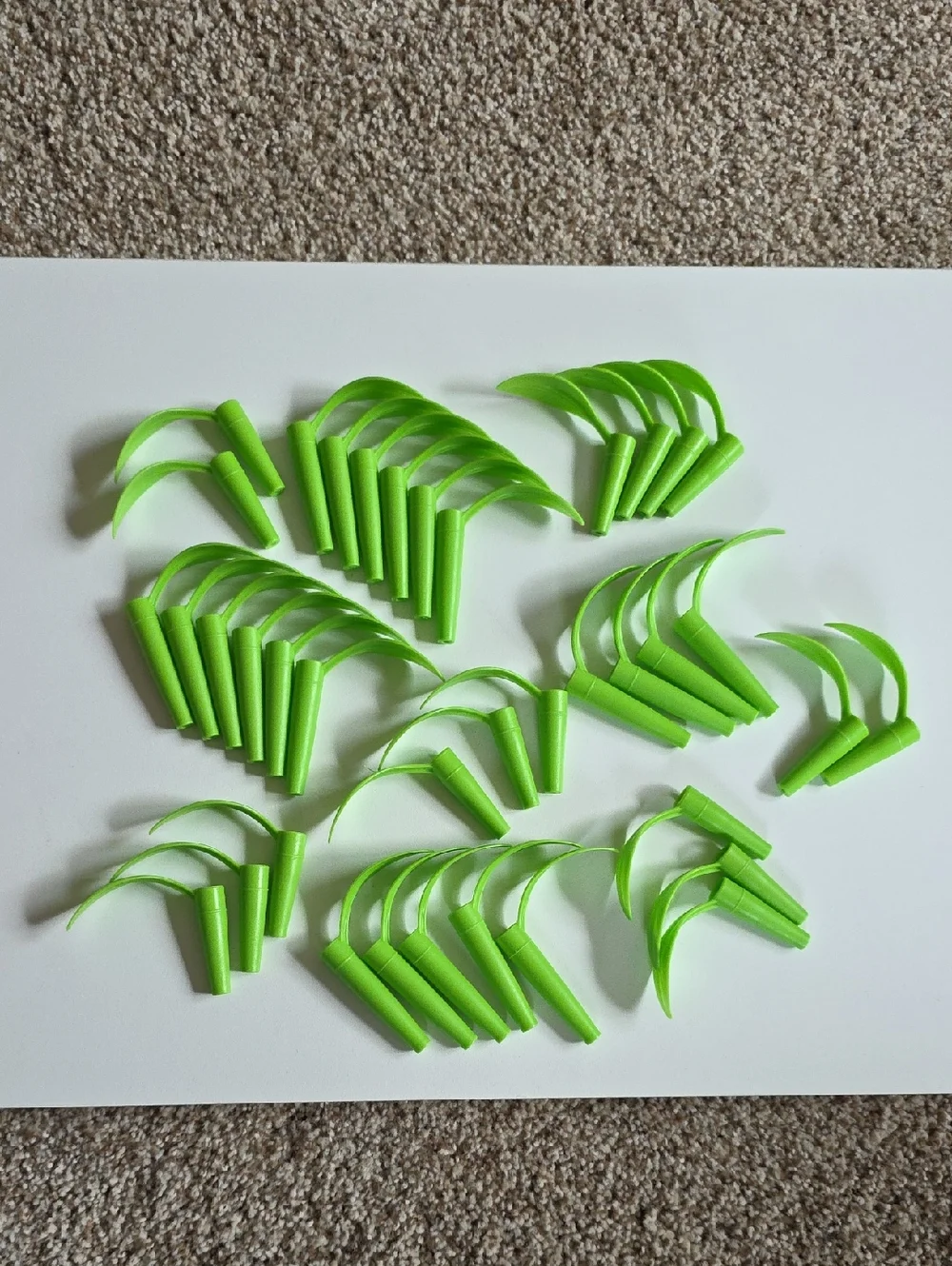 Colorful Interlocking Toy Flower Garden - Building Connectors
